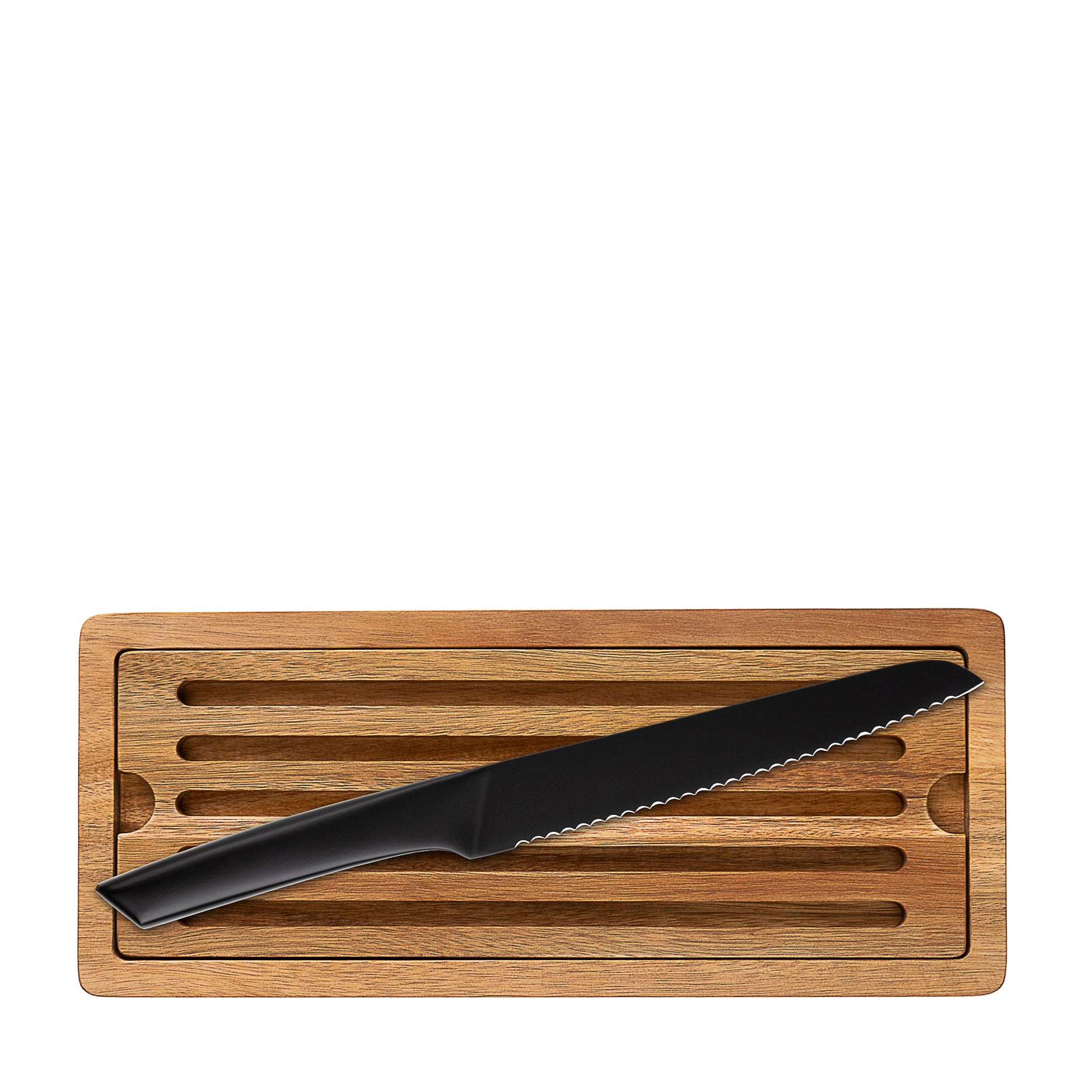 Skærebræt m. brødkniv